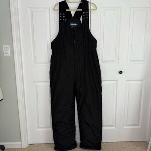 Yamaha Women's Black snowmobile‎ bibs Vintage XL
